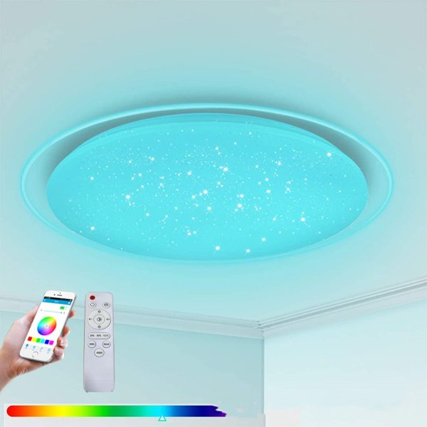 Bluetooth Smart Music App Controls The Led Ceiling Light