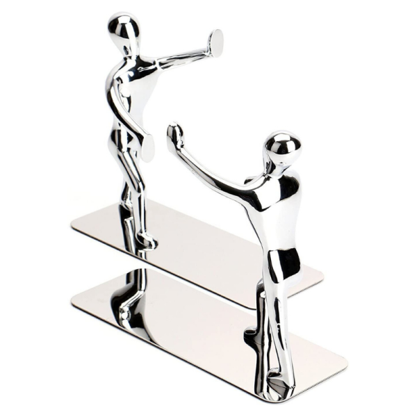 Premium Stainless Steel Modern Bookend