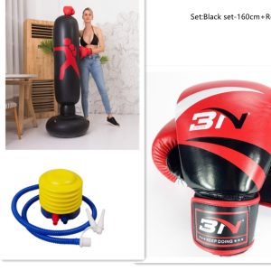 Boxing Punching Bag Inflatable -Stand Sandbag