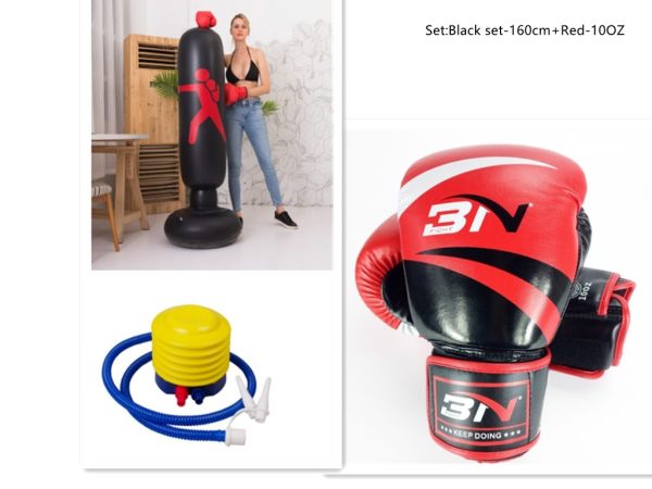 Boxing Punching Bag Inflatable -Stand Sandbag