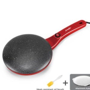 Breakfast Crepe Maker Spherical Non-Stick Baking Pan, One Stick, Two Flips