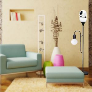 Bulb Shaking Head Machine Yilot App Wireless Wifi Camera Home Security Monitoring