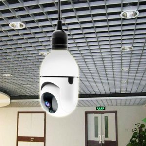 Bulb Shaking Head Machine Yilot App Wireless Wifi Camera Home Security Monitoring