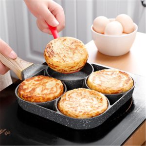 Four Hole Omelette Pan, Non-Stick Pan