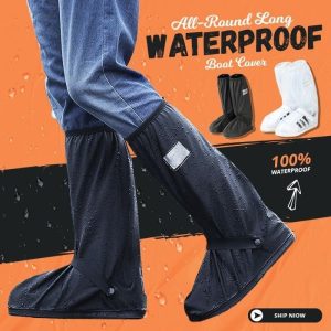 Suitable For Wide Feet - All-Round Long Waterproof Boot Cover