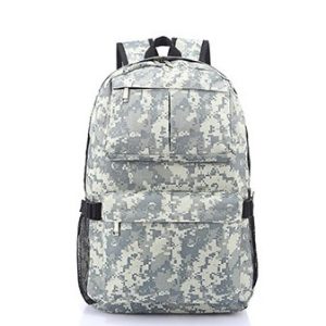 Camouflage Stylish Backpack Leisure Large Capacity Waterproof Backpack For Men And Women