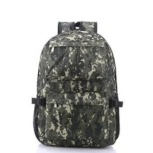 Camouflage Stylish Backpack Leisure Large Capacity Waterproof Backpack For Men And Women