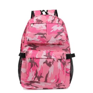 Camouflage Stylish Backpack Leisure Large Capacity Waterproof Backpack For Men And Women