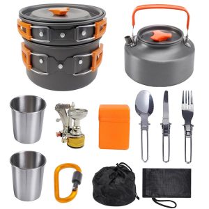 Camping Portable Outdoor Cooker Kettle