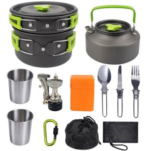 Camping Portable Outdoor Cooker Kettle