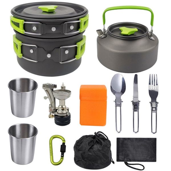 Camping Portable Outdoor Cooker Kettle