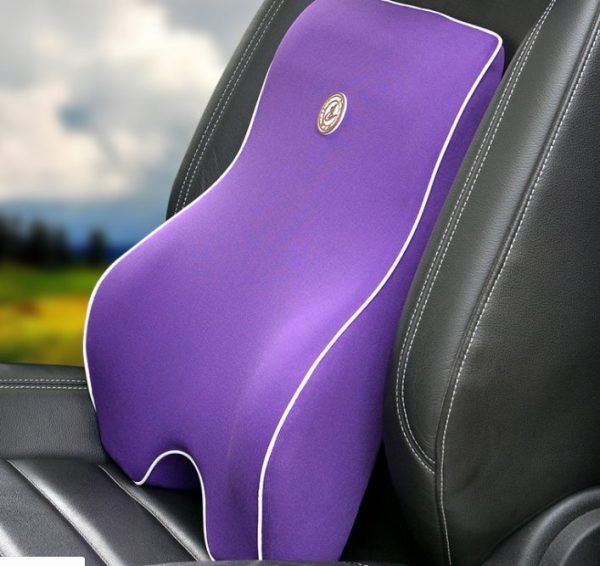 Car Memory Cotton Lumbar Suit Pillow Back Pad Waist Car Interior Seat Four Seasons Universal