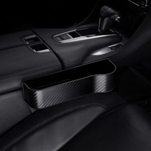 Car Organizer Seat Gap Storage Box Pu Case Pocket Car Seat Side Slit For Wallet Phone Coins Keys