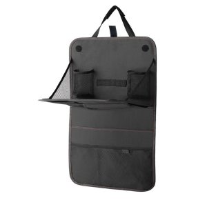 Car Seat Back Storage Bag Car Organizer Bag Foldable Dining Table Tray