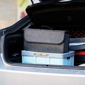 Car Storage Box Felt Foldable Car Storage Bag