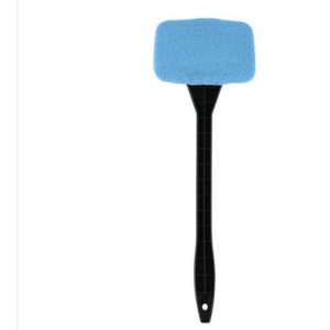 Car Window Windshield Wiper Microfiber Cloth Auto Window Cleaner Long Handle Car Washable Brush Clean Tool