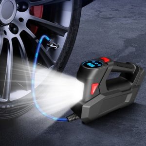 Portable Tire Air Pump With Led Light