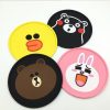 Cartoon Brown Bear Car Anti-Slip Mat Car Storage Mat Phone