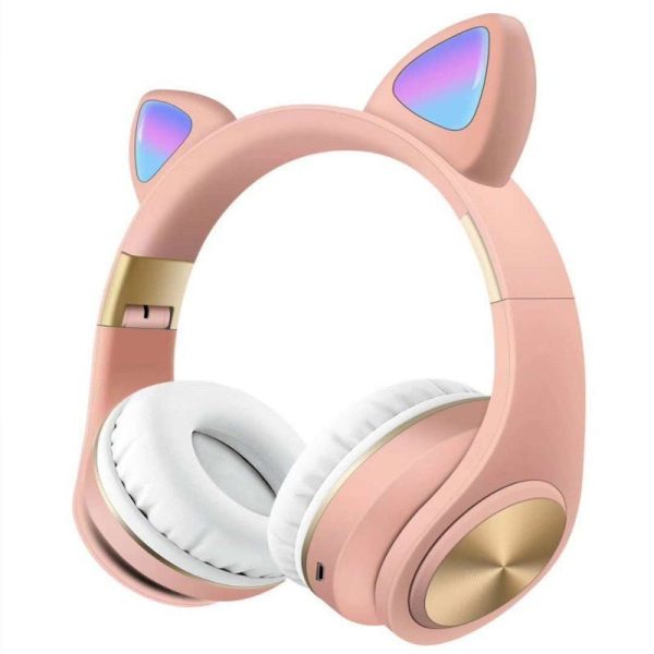 Cat Ear Headset Bluetooth Wireless Light Headset