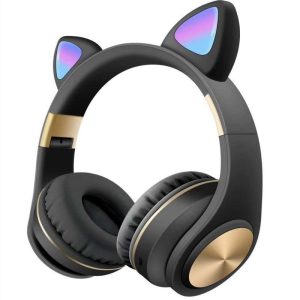 Cat Ear Headset Bluetooth Wireless Light Headset