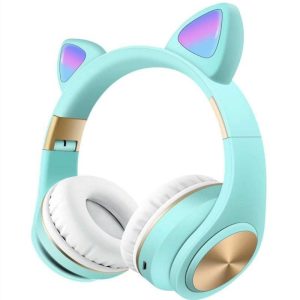 Cat Ear Headset Bluetooth Wireless Light Headset