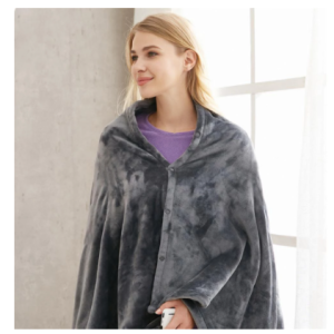 Usb Electric Heated Plush Blanket Shawl