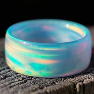 Colored Milky Way Opal Ring