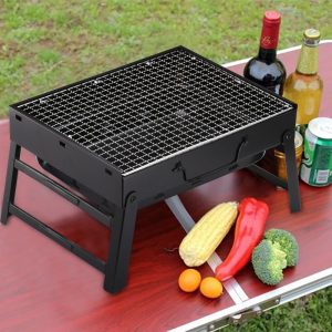 Charcoal Barbecue Rack Outdoor Folding Portable Barbecue Grill