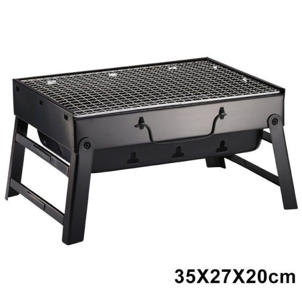 Charcoal Barbecue Rack Outdoor Folding Portable Barbecue Grill