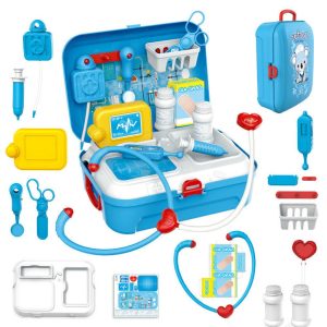 Children Pretend Play Doctor Toy Set 17 Pcs