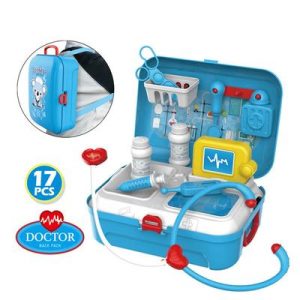 Children Pretend Play Doctor Toy Set 17 Pcs