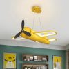 Children'S Cartoon Lamp Ceiling Plane Bedroom Chandelier