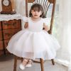 Children'S Flying Sleeve Puffy Princess Dress