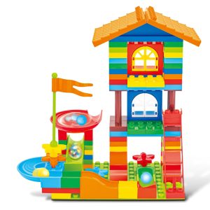 Children'S Large Particle Slide Building Block Toy