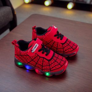 Children'S Luminous Shoes Baby Flashing Shoes Led Lighting Sneakers Mesh Surface