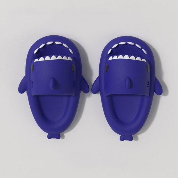 Children'S Sandals And Slippers Summer Thick Bottom Shark Eva Slippers