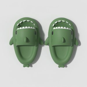 Children'S Sandals And Slippers Summer Thick Bottom Shark Eva Slippers