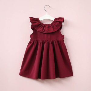 Children'S Sleeveless One-Piece Dress