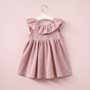 Children'S Sleeveless One-Piece Dress