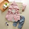 Children'S Three-Piece Long Sleeve Clothing Set