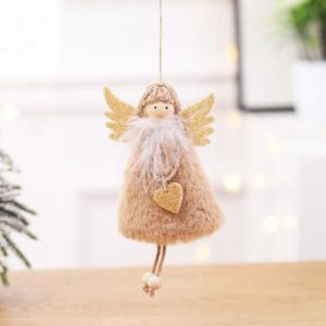 Christmas Angel Doll Merry Christmas Decorations For Home Christmas Elf Tree Pendant