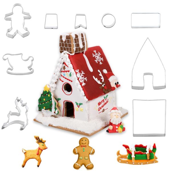 Christmas Cookie Mold Christmas Decorations For Make A Cookie House