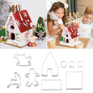 Christmas Cookie Mold Christmas Decorations For Make A Cookie House