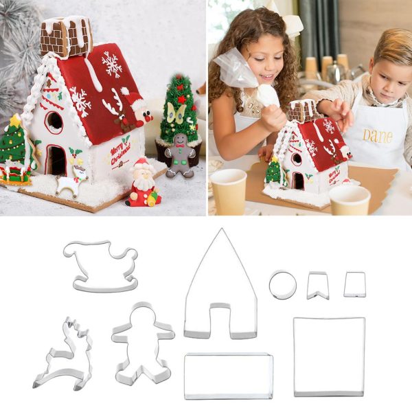 Christmas Cookie Mold Christmas Decorations For Make A Cookie House