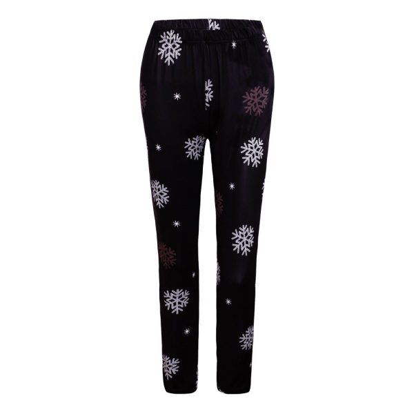 Christmas Costume Printed Slim-Fit Trousers