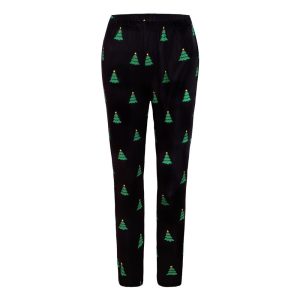 Christmas Costume Printed Slim-Fit Trousers