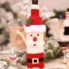 Christmas Decoration Wine Bottle Set Champagne Red Wine Creative Wine Set