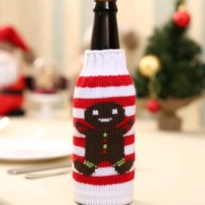 Christmas Decoration Wine Bottle Set Champagne Red Wine Creative Wine Set