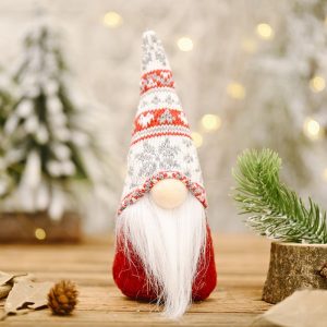 Christmas Decorations Forest Elderly Doll Ornaments