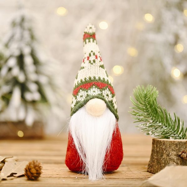 Christmas Decorations Forest Elderly Doll Ornaments